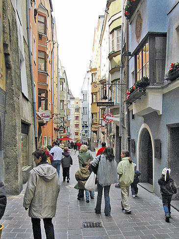 Einkaufsstraße in Innsbruck Foto 